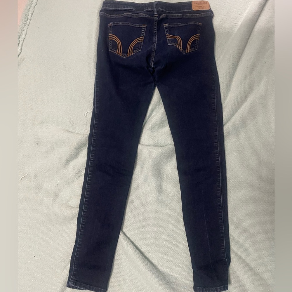 Dark blue jeans. Barely used.